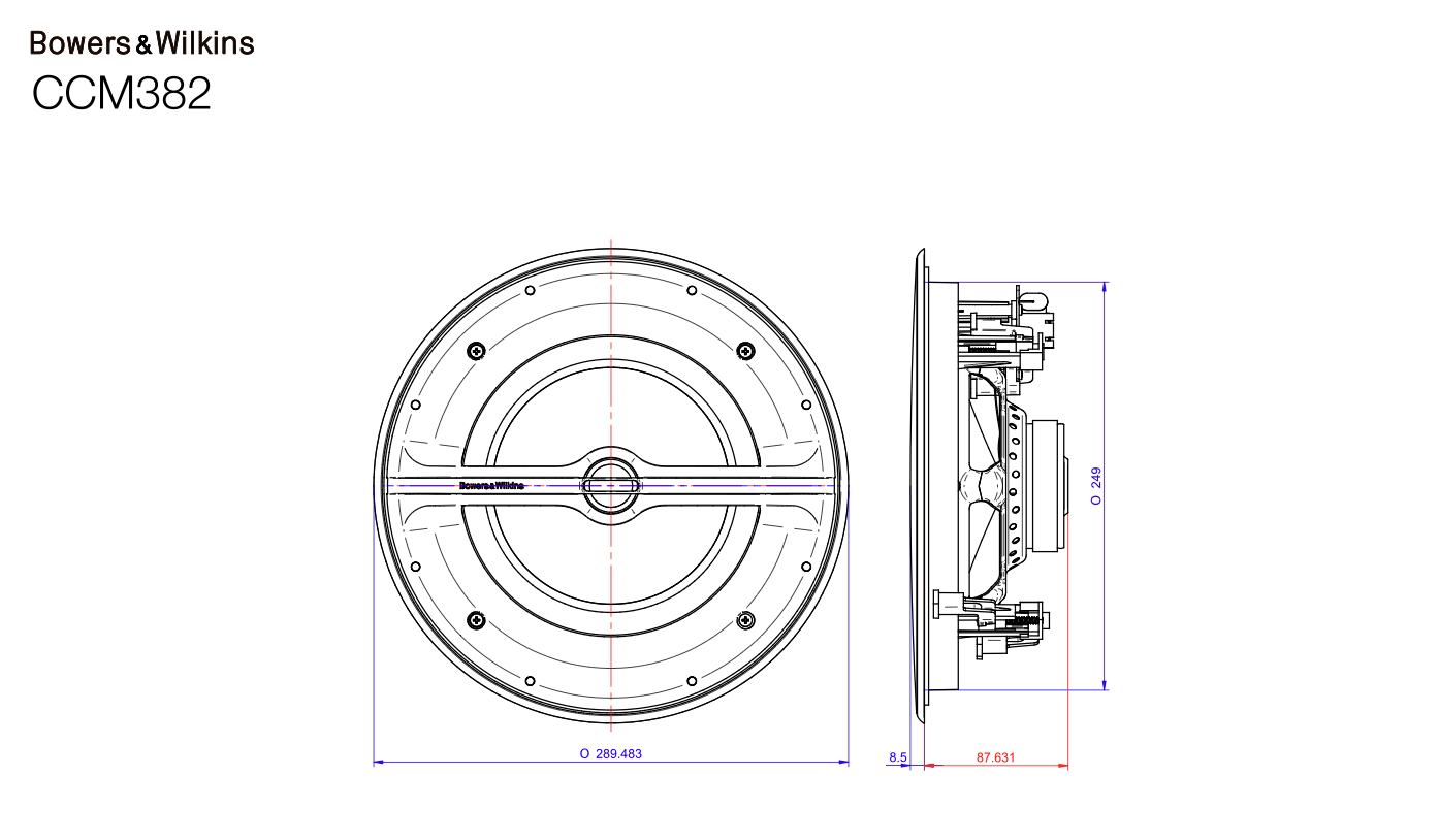 Bowers & Wilkins CCM382 2tk - Image 8